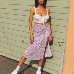 Sails Skirt Ditsy Rose Lilac - BRAND NEW, TAGS ATTACHED, NEVER WORN.